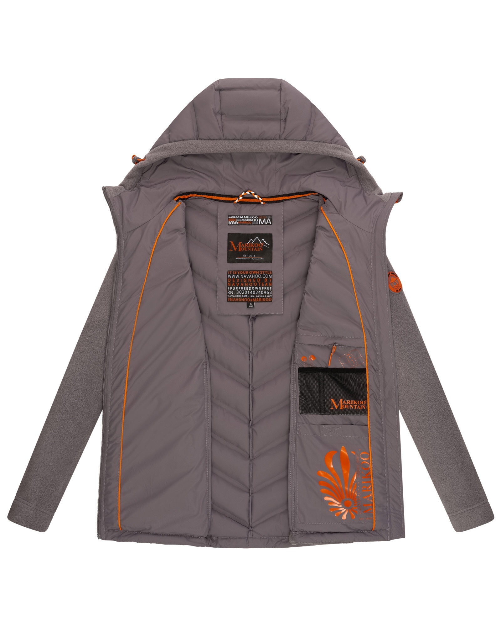 Marikoo Outdoorjacke »Marikoo Mountain Mount Haruna Damen Jacke B929«