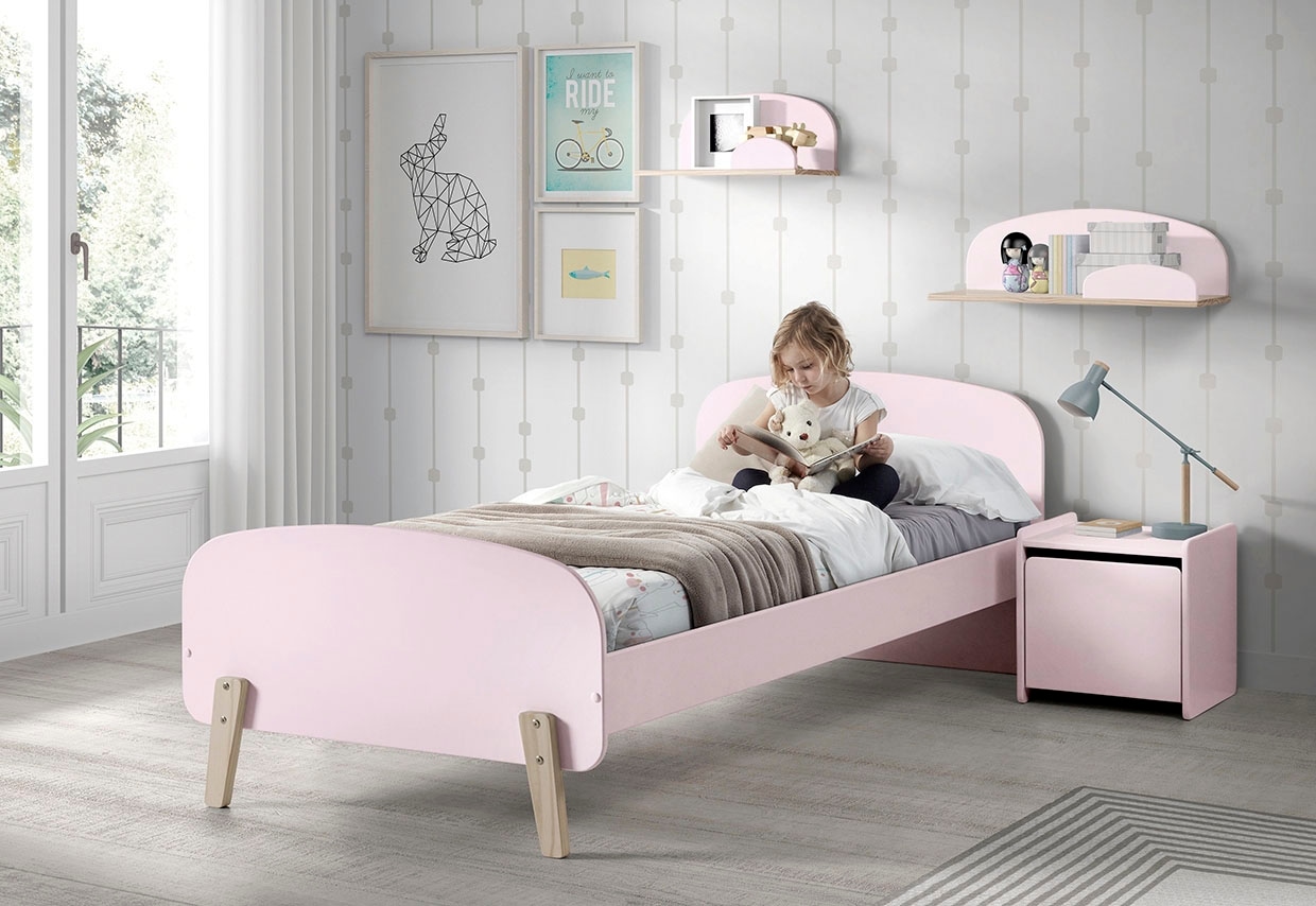 Vipack Kinderregal »Kiddy, Ablage Kiefer massiv, zum hängen« B/H/T ca. 45x21x25cm, universell einsetzbar, verschiedene Farben,  Wandregal MDF Komponenten lackiert, wahlweise 45cm oder 65cm breit