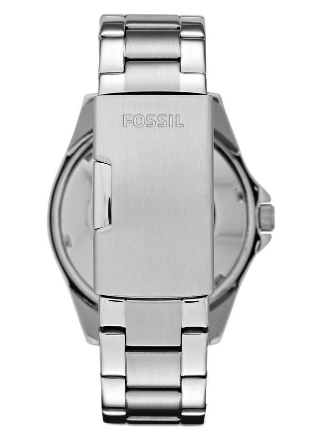 Fossil Multifunktionsuhr »RILEY«, Quarzuhr, Armbanduhr, Damenuhr, Datum, Edelstahlarmband, Glassteine