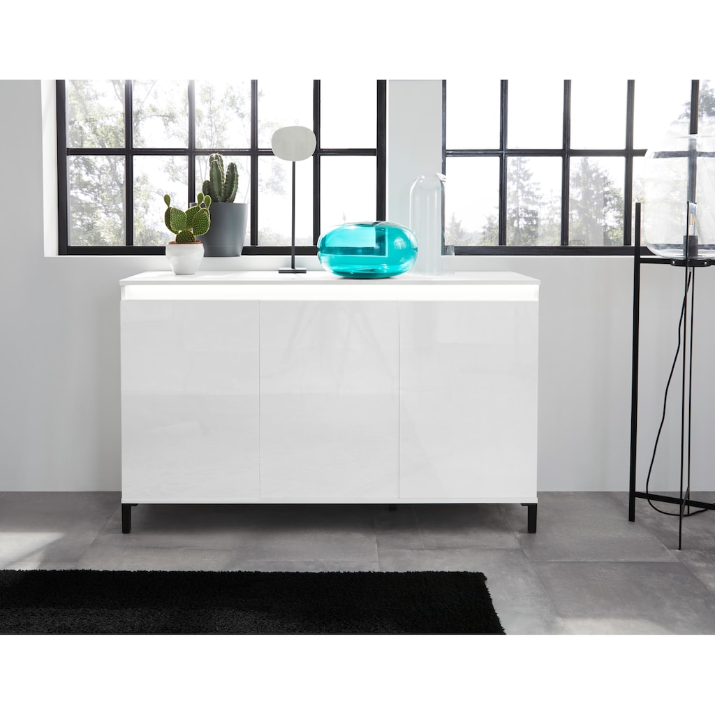 INOSIGN Sideboard »Genio«, Breite 138 cm, mit wendbare Blende ohne Beleuchtung