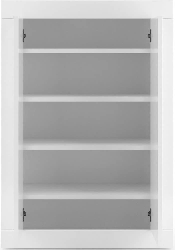 INOSIGN Schuhschrank »Basic Breite 78 cm, Höhe 116 cm, Schuhkommode,«, moderne Rahmenoptik, Metallgriffe, 4 Einlegeböden