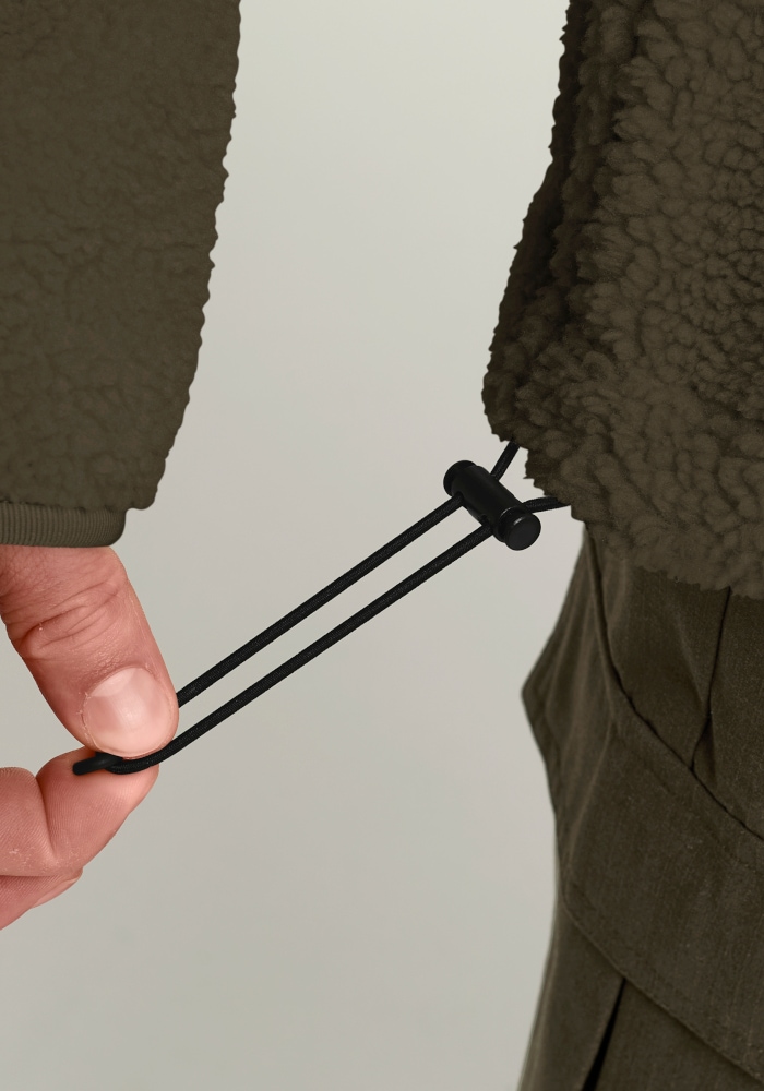 Jack Wolfskin Fleecejacke »STONE LITE JKT M« Sherpa-Fleecejacke, weich, wärmend