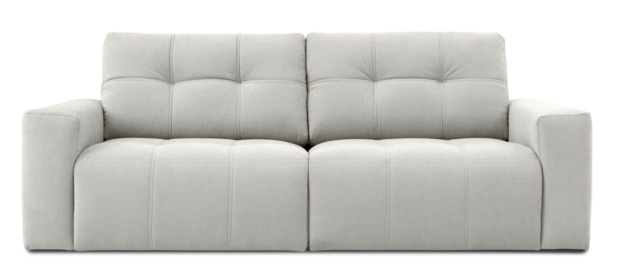 Home affaire 3-Sitzer »Tournon, Lounge-sofa, Breite 220 cm«, Chenille, mit Knopf- und Doppelsteppung, elegantes Aussehen