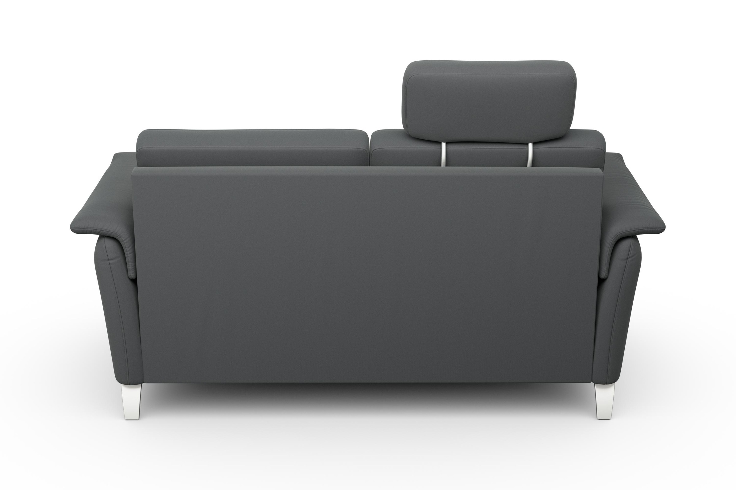 sit&more 2,5-Sitzer »Palmera«, Federkern-Polsterung, Steckvorrichtung für 2 Kopfstützen (optional)