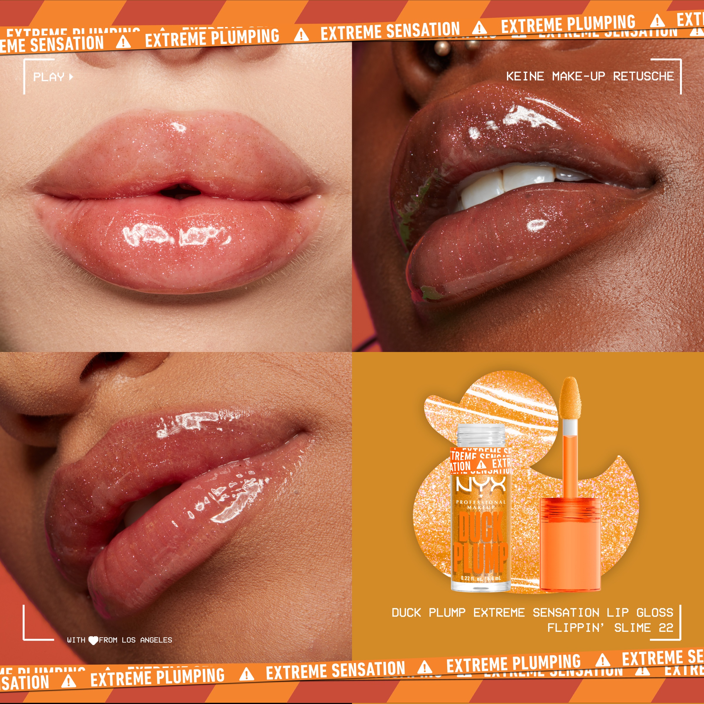 NYX Lipgloss »NYX Professional Makeup Duck Plump Trickz Lipgloss«