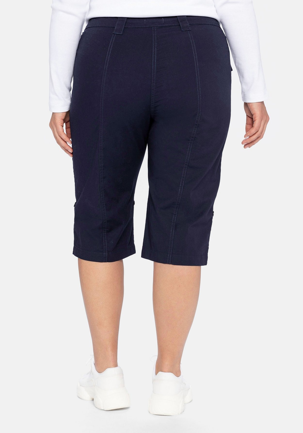 Sheego Bermudas »Bermudas mit aufgesetzten Taschen und Patten«