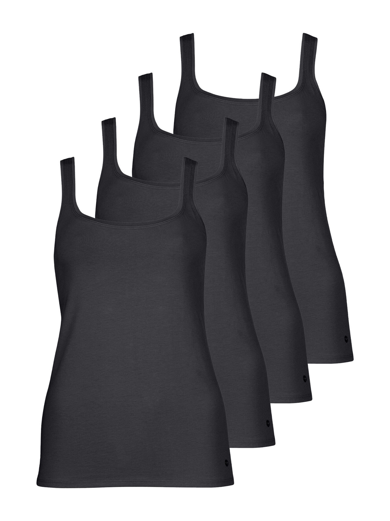 Lisca Achselhemd »4er Pack Damen Achseltop Happyday« 4 Stück, 4 Stk.