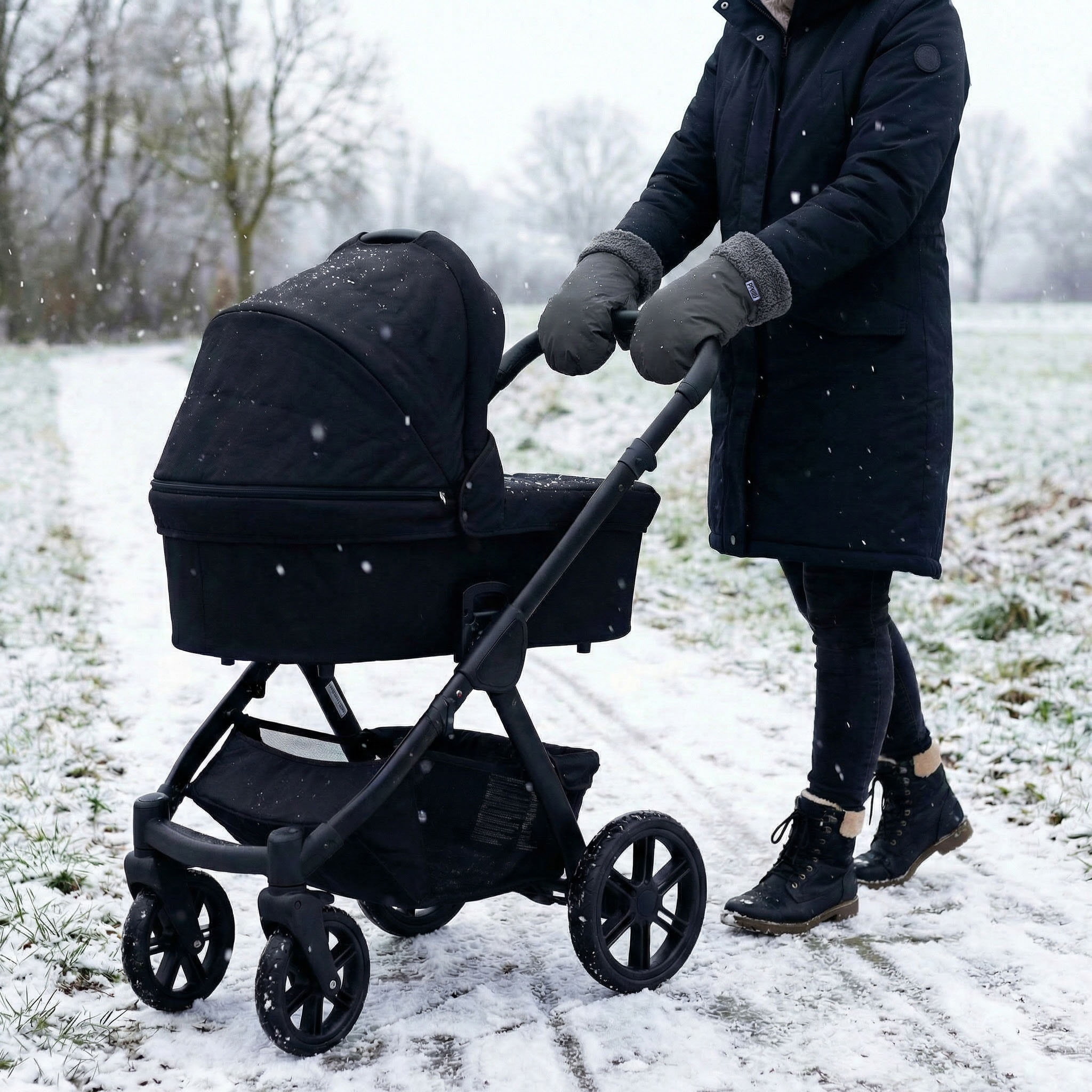Fillikid Kinderwagen-Handwärmer »Nuuk Teddy« Set, 2 Stk. tlg.