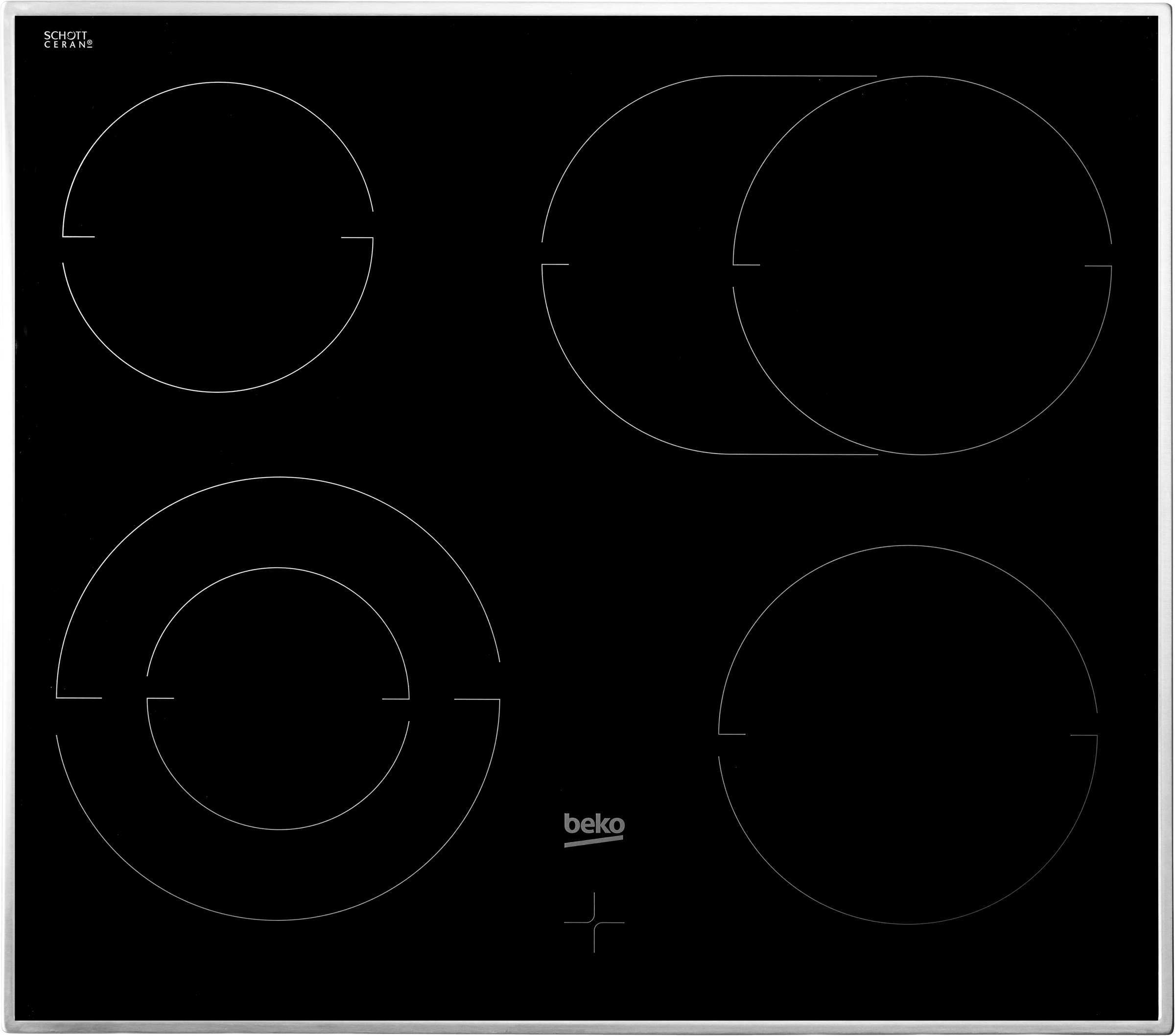 BEKO Elektro-Herd-Set »BBUE1132T0XMP 7727188444«, Pyrolyse-Selbstreinigung
