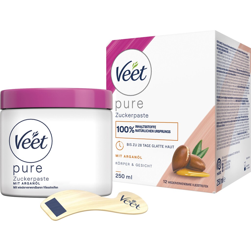 Veet Zuckerpaste »Pure Zuckerpaste mit Arganöl«