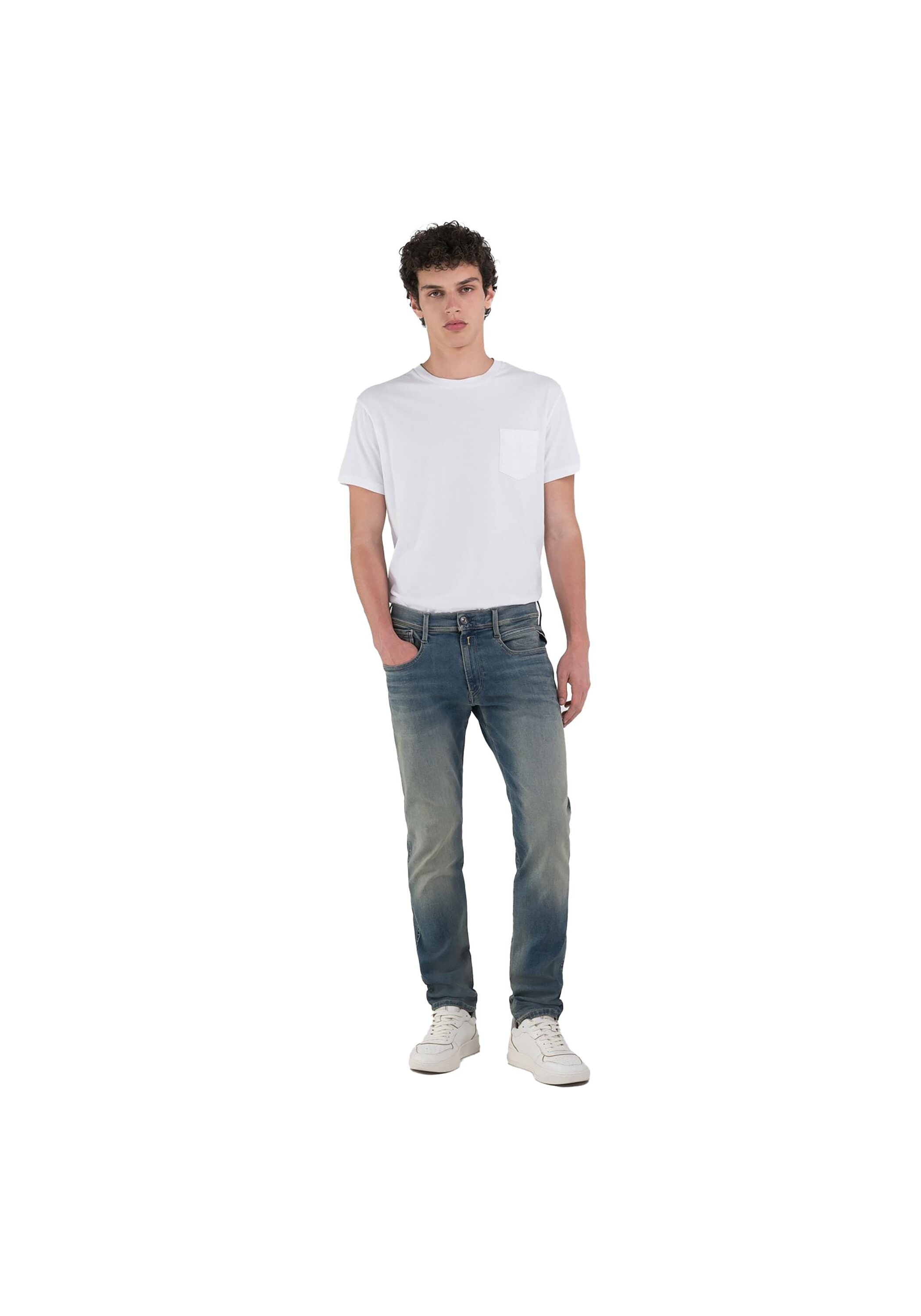 Replay Regular-fit-Jeans »Jeans Hyperflex Stretch ANBASS«