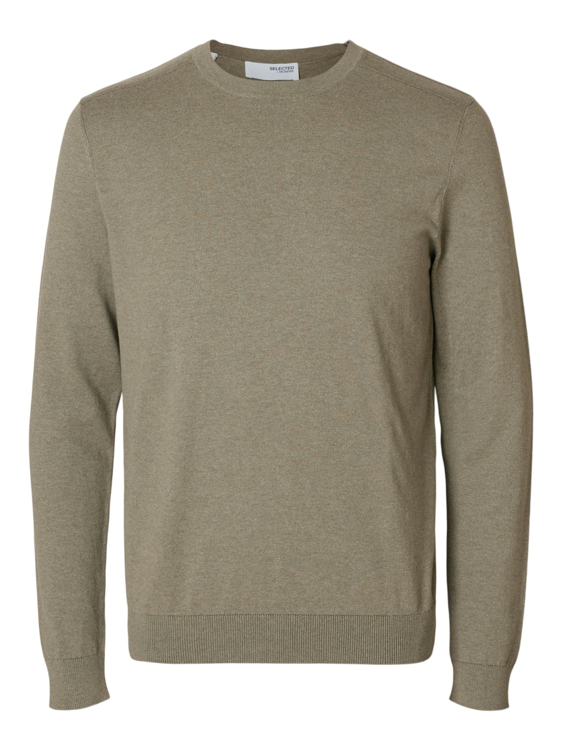 SELECTED HOMME Strickpullover »SLHBERG CREW NECK NOOS«