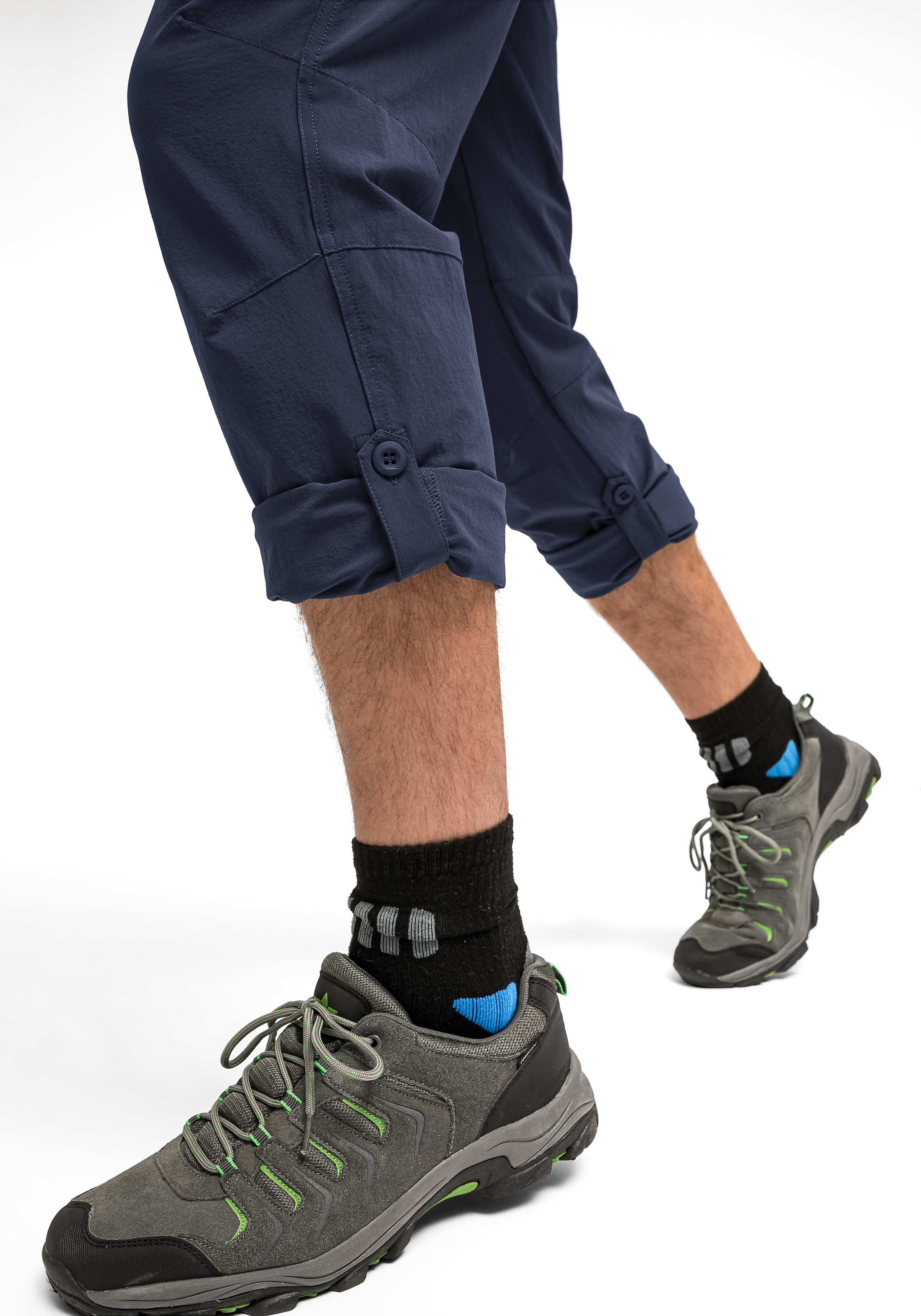 Maier Sports Funktionshose »Nil«, Herren Wanderhose, atmungsaktive Outdoor-Hose mit Roll up Funktion