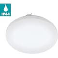 EGLO LED Deckenleuchte »FRANIA«, LED-Board, Warmweiß, weiß / Ø33 x H7 cm / inkl. 1 x LED-Platine (je 14,5W, 1600lm, 3000K) / IP44 Badezimmerlampe - warmweißes Licht - Badlampe - Deckenlampe - Badezimmer - Flurlampe - Küchenlampe - Badleuchte