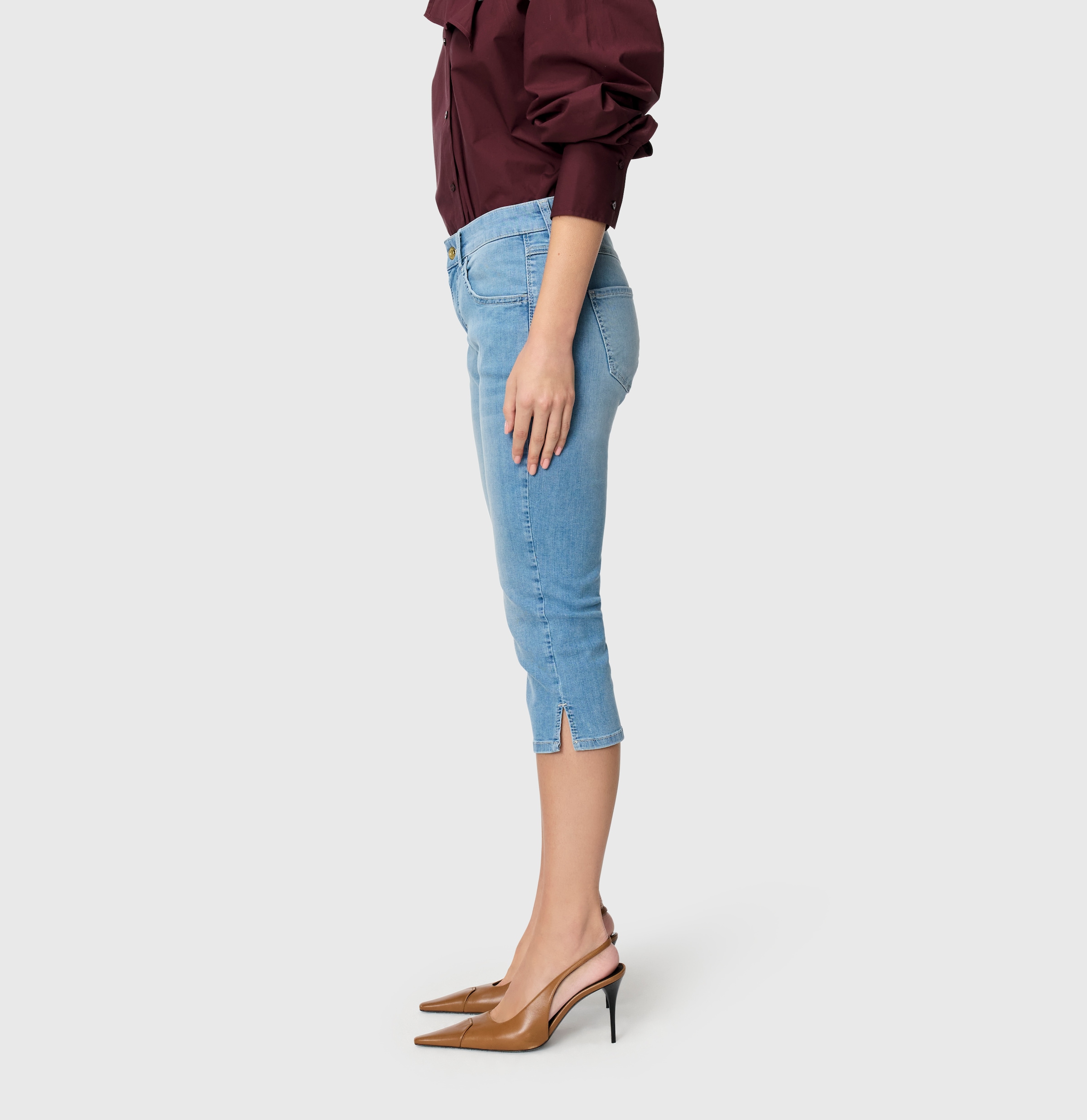 MAC Caprijeans »CAPRI summer clean« mit Stretch