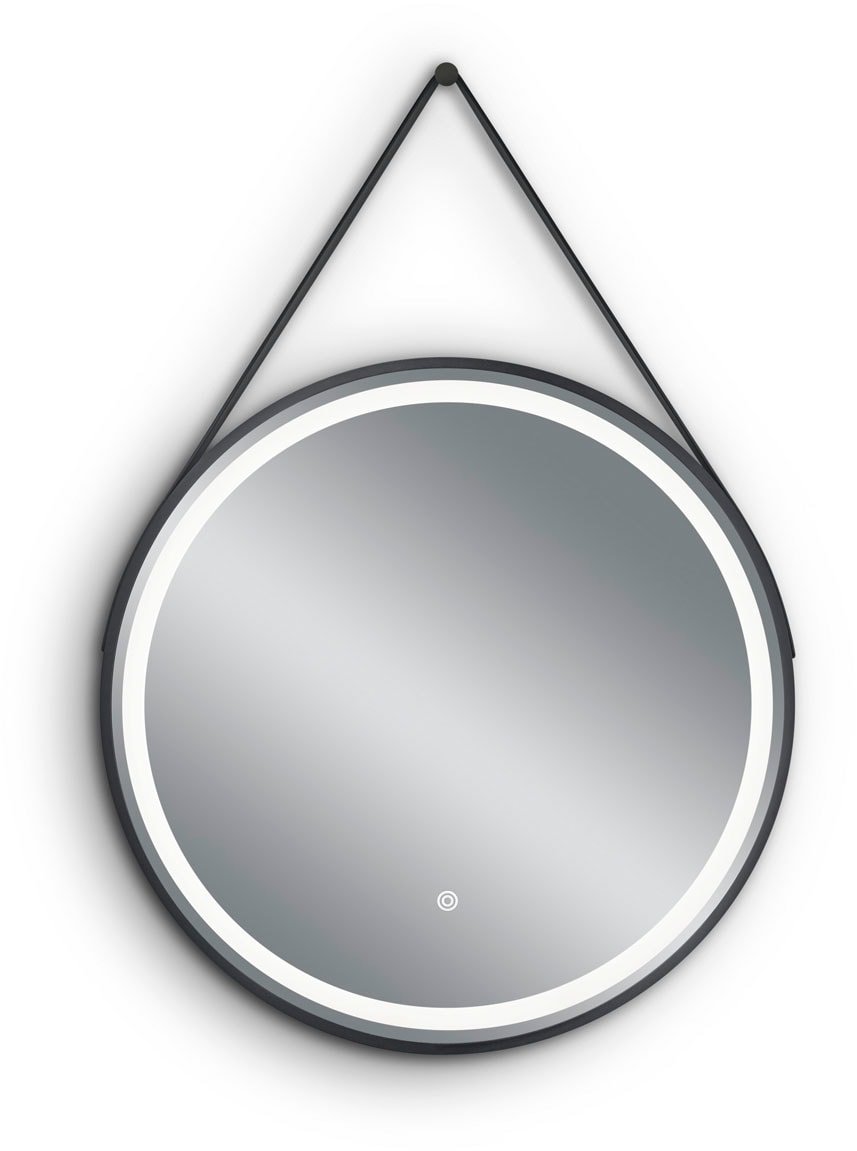 MIRRORS AND MORE LED-Lichtspiegel "Finchen" integrierte LED-Beleuchtung, mit Lederband