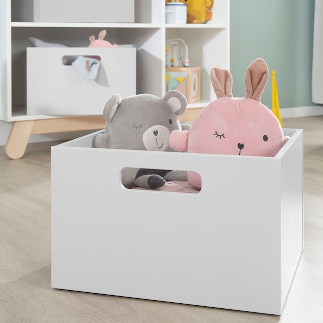 roba® Aufbewahrungsbox »grau«, aus Holz; Organizer für Spielzeug online  kaufen | mit 3 Jahren XXL Garantie