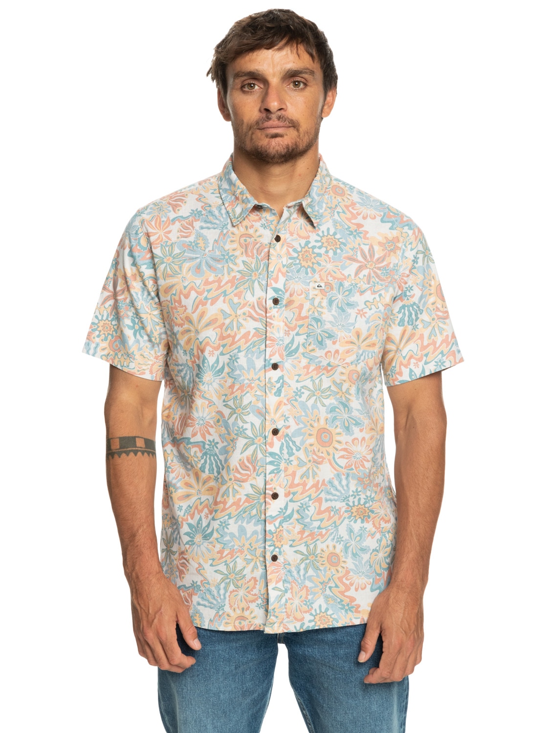 Quiksilver Kurzarmhemd »Surfadelica«