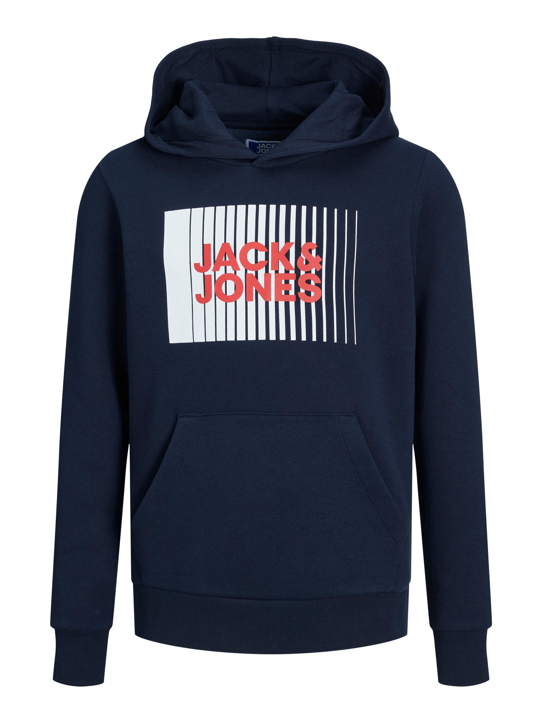 Jack & Jones Junior Kapuzensweatshirt »JJECORP LOGO SWEAT HOOD PLAY NOOS JNR«
