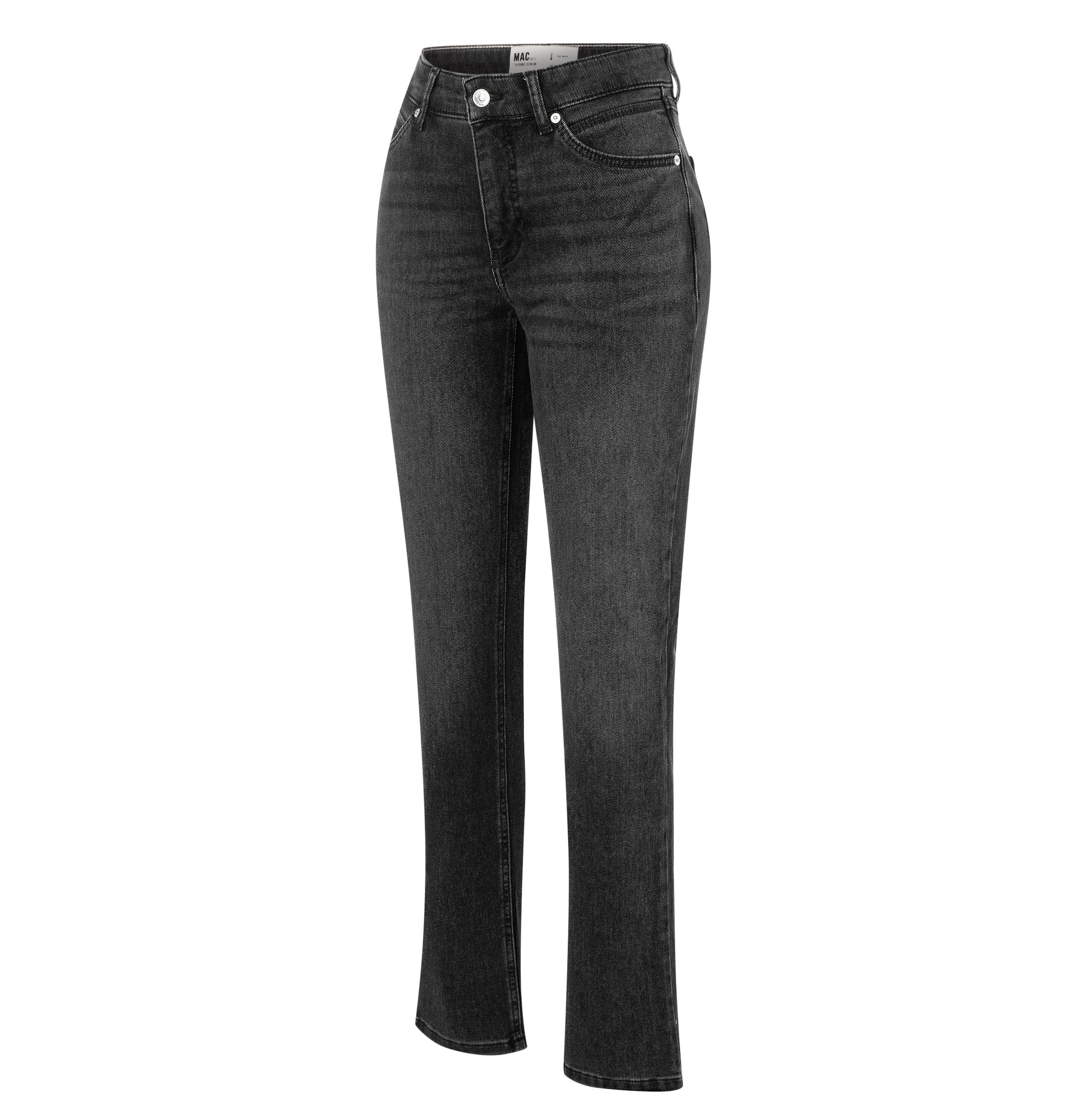 MAC Straight-Jeans »MACMELANIE« Sportives Naht-Detail am Tascheneingriff