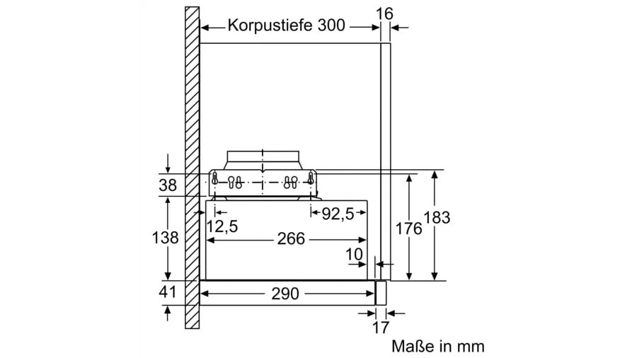 Constructa Flachschirmhaube »CD30976«