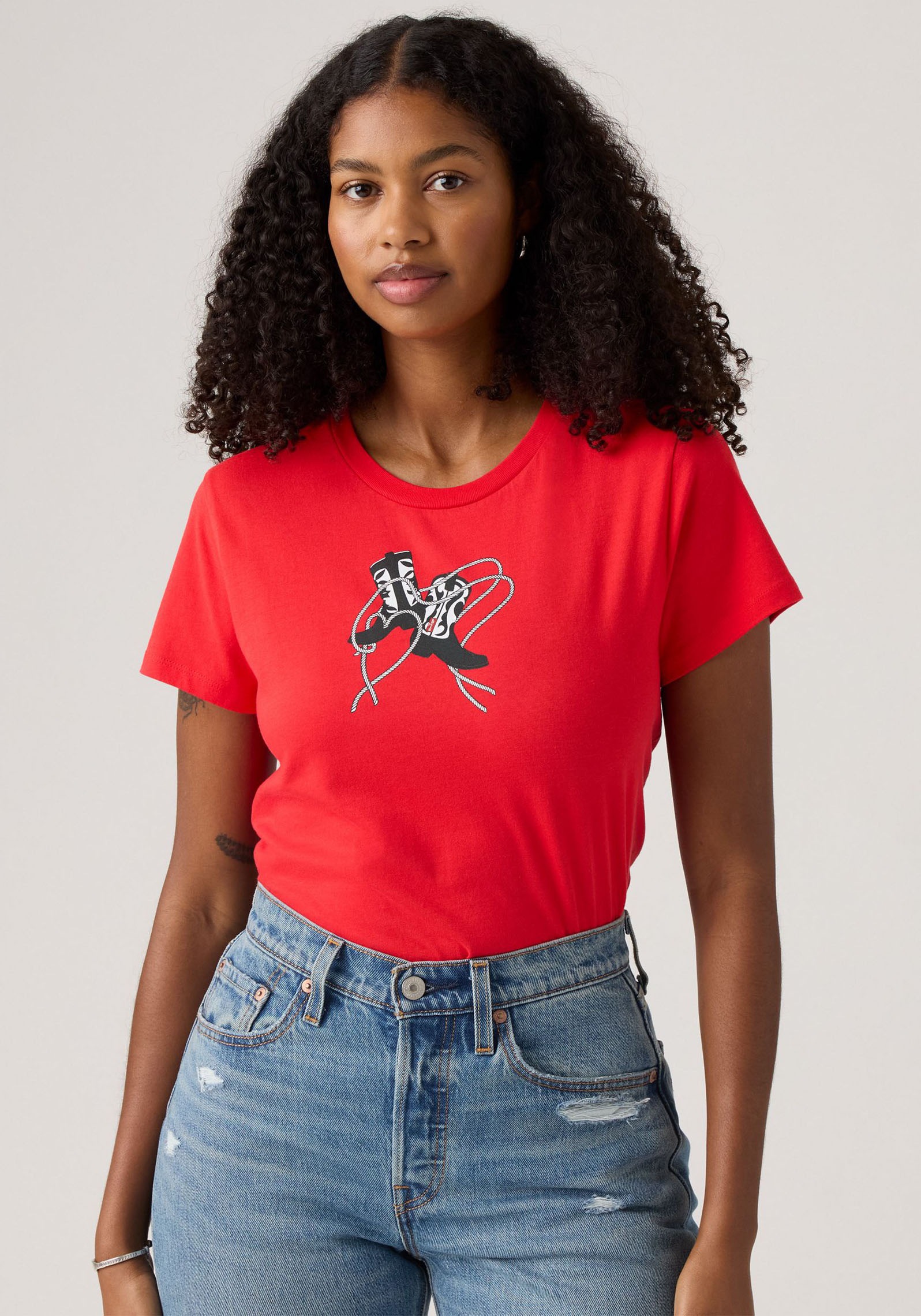 Levi's® T-Shirt »LV T-Shirt THE PERFECT TEE NEUTRALS«