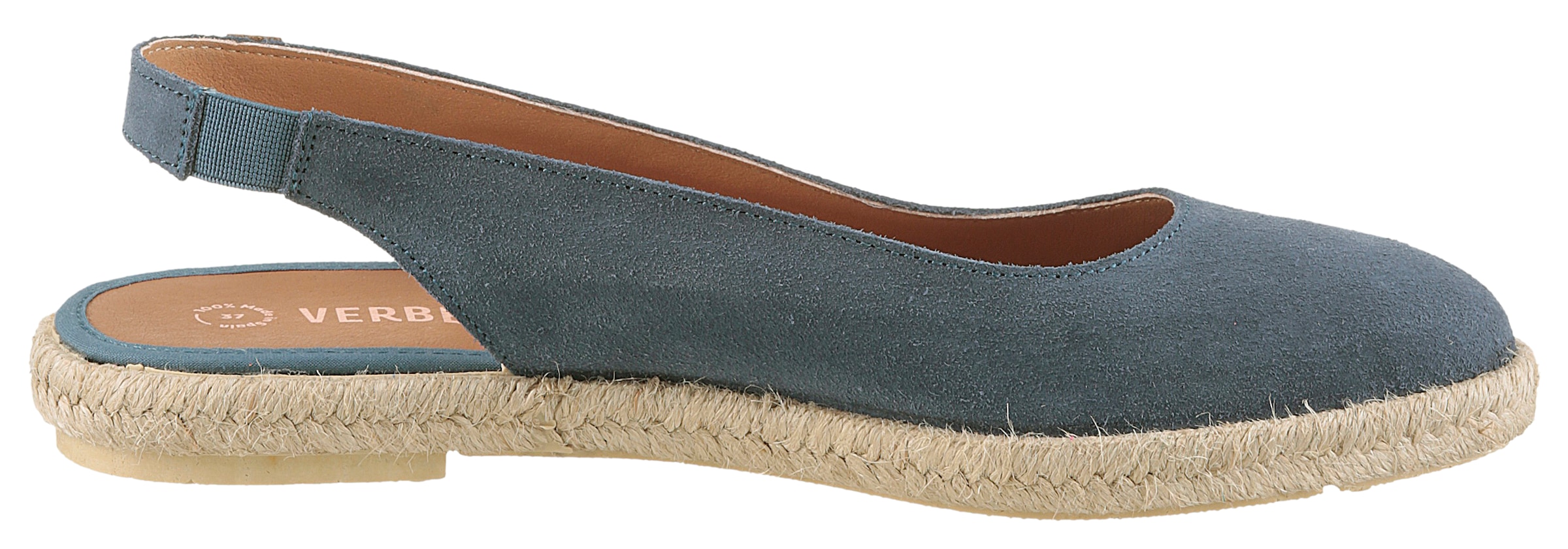 VERBENAS Slingsandale »Kiara Serraje«, Sommerschuh, Sling, Urlaubschuh mit Juterahmen