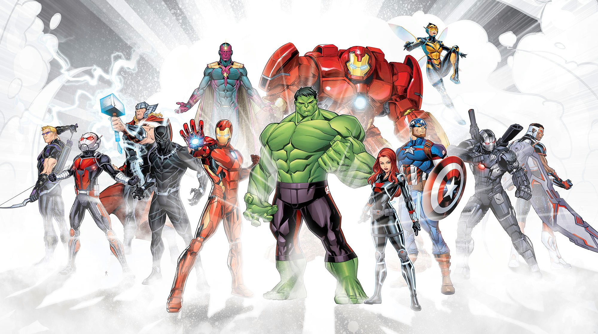 Komar x 3 mit 500x280 Höhe) »Avengers Vliestapete Jahren Garantie | Unite«, (Breite cm online kaufen XXL