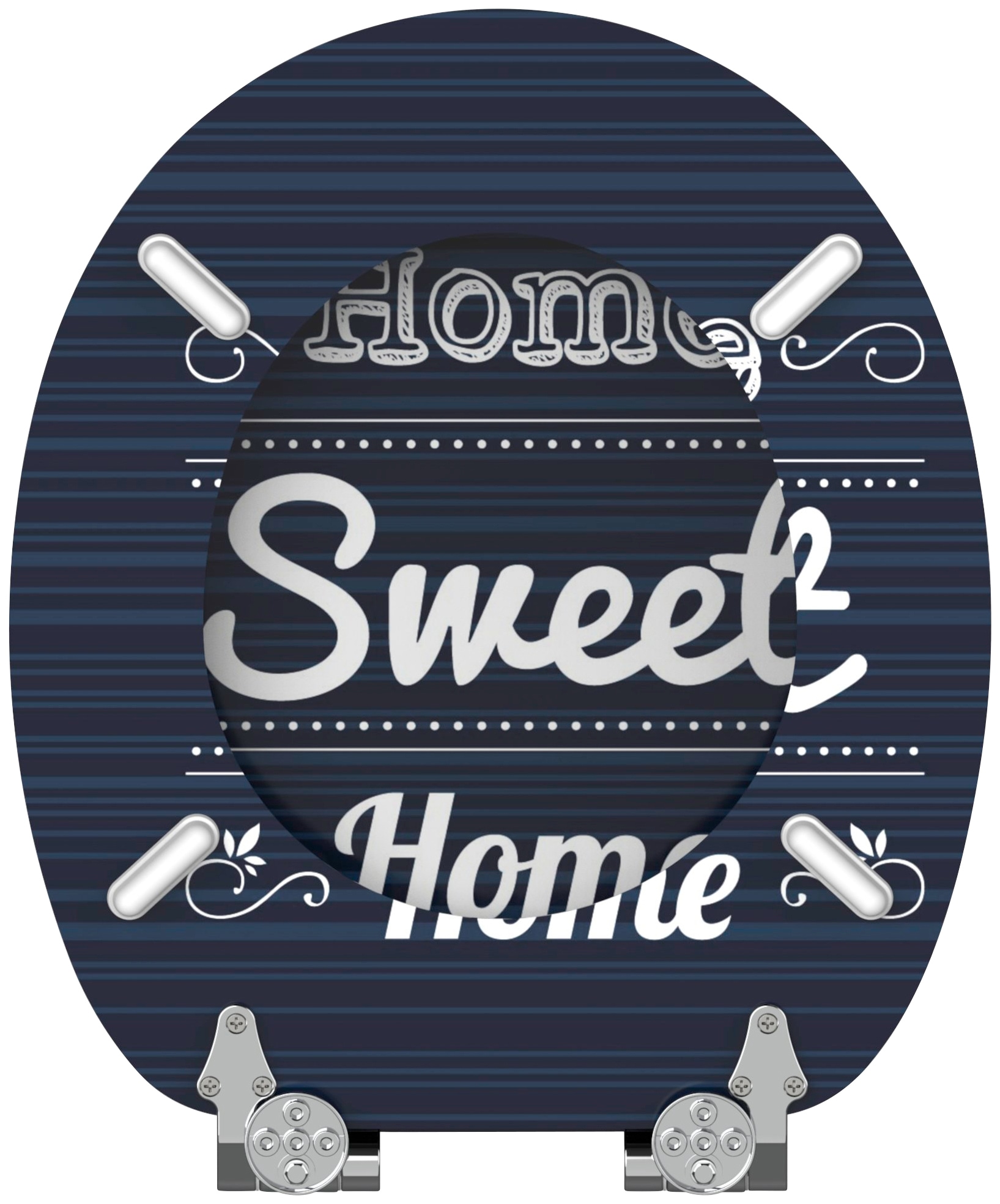 Sanilo WC-Sitz »Home Sweet Home«, mit Absenkautomatik