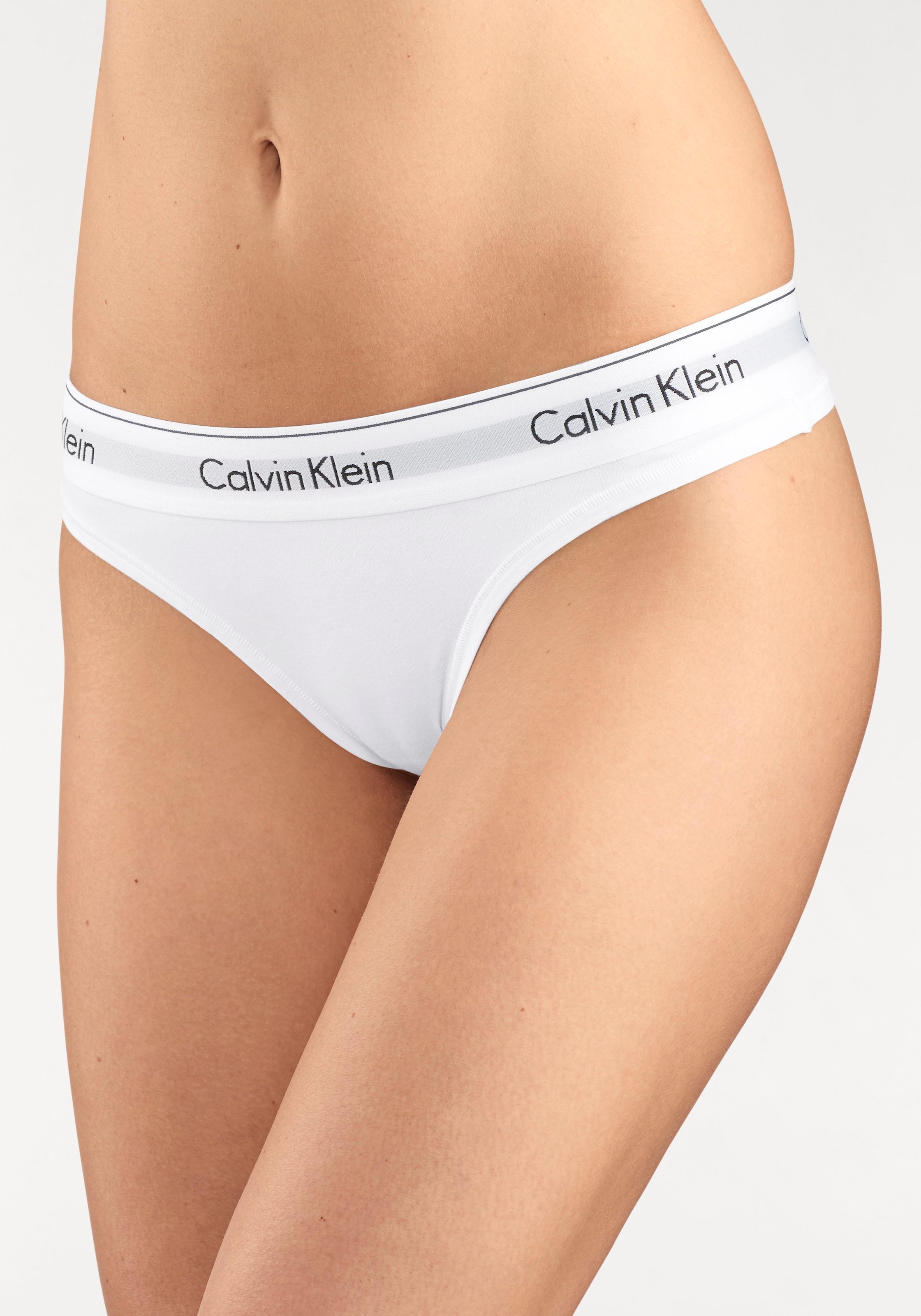 Calvin Klein Underwear String »MODERN COTTON«, mit breitem Bündchen