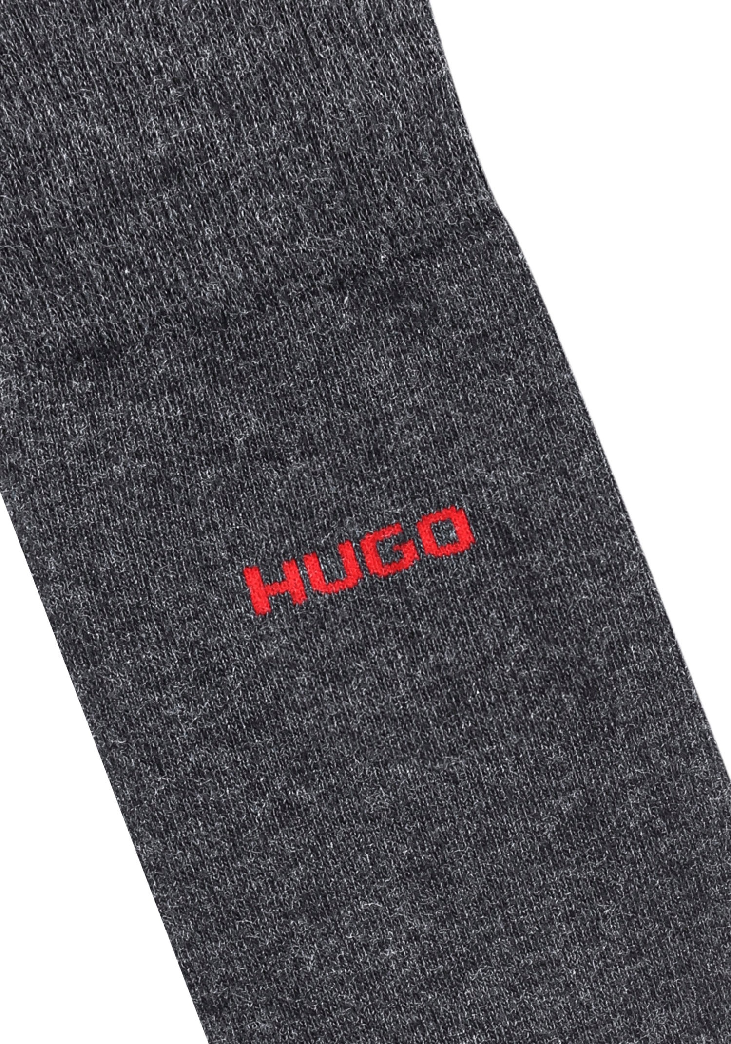 HUGO Underwear Businesssocken »2P RS UNI CC«, (Packung, 2 Paar, 2er Pack), mit kontrastfarbenem HUGO Logo-Schriftzug