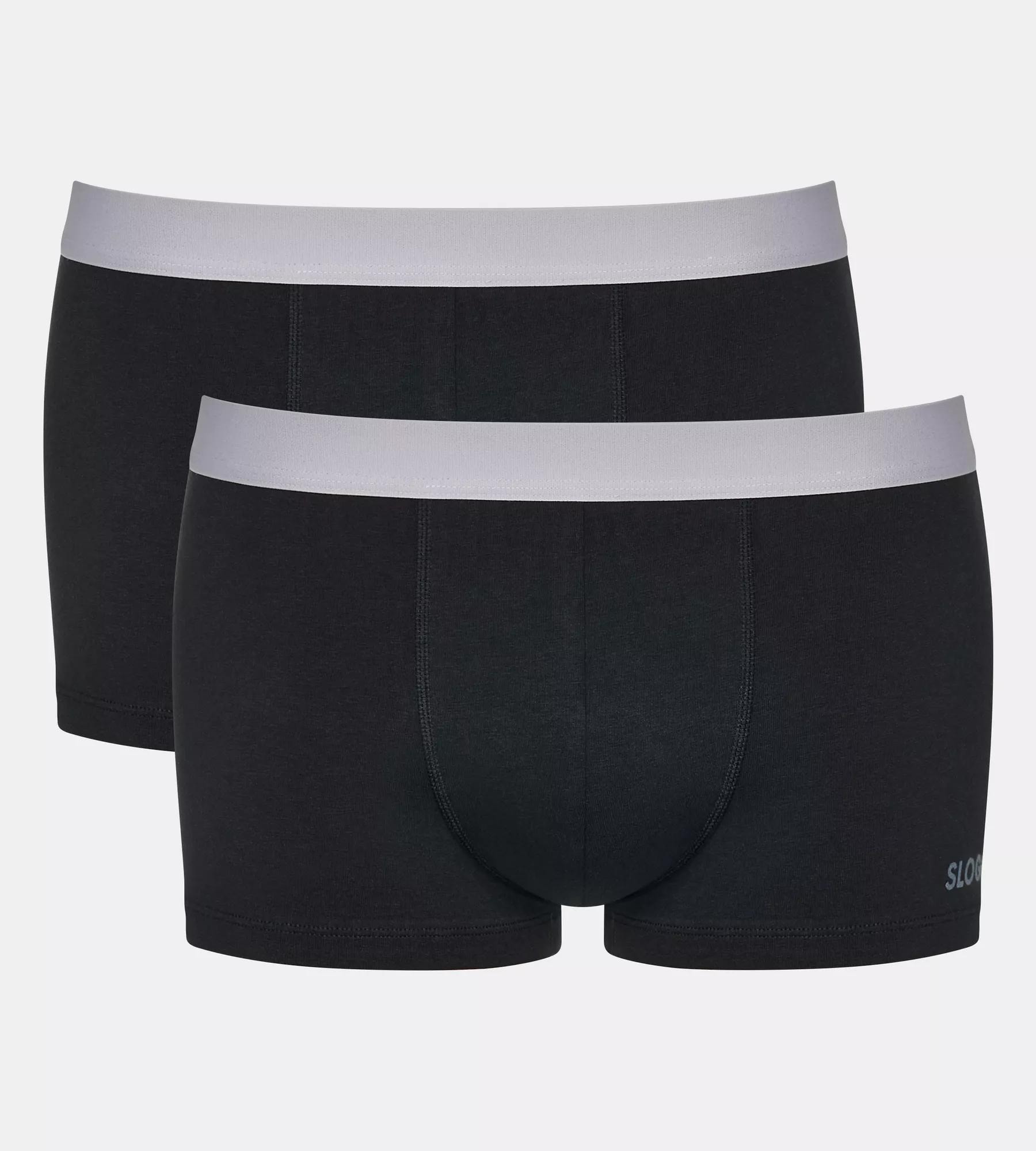 sloggi Retro Pants »men GO ABC 2.0 Hipster 2P« Packung, 2er Pack, 2 Stk. moderne bequeme Basics
