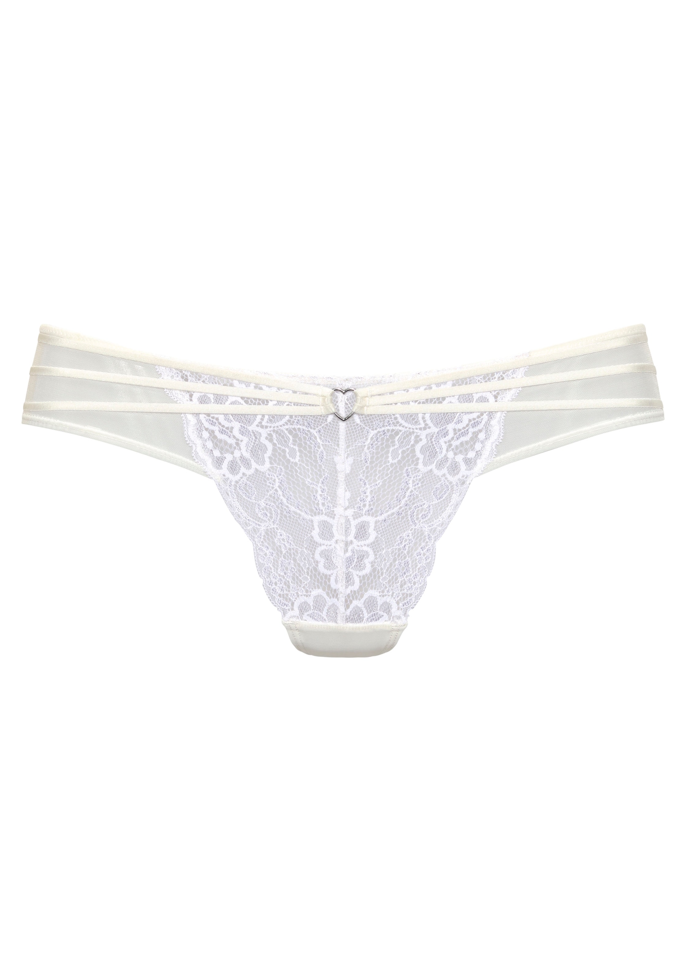 Vivance Stringpanty »Francesca« mit feinem Herzaccessoire