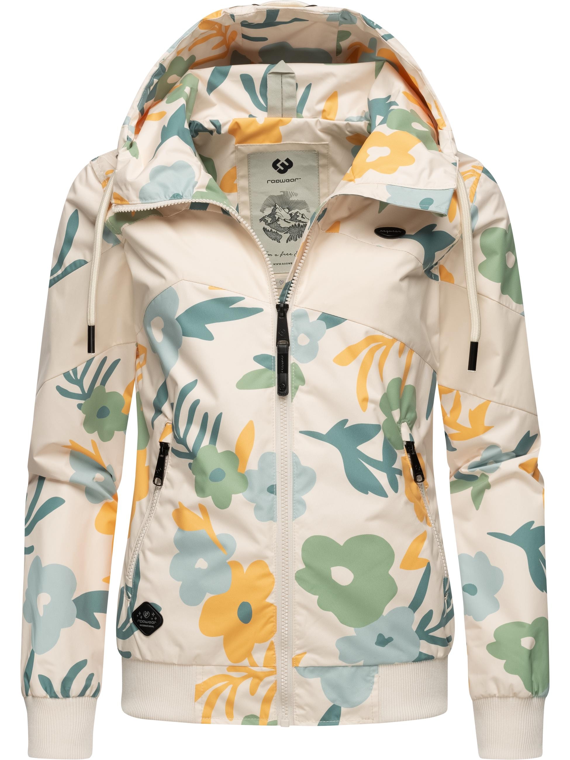 Ragwear Outdoorjacke »Übergangsjacke Nuggie Block Flower«