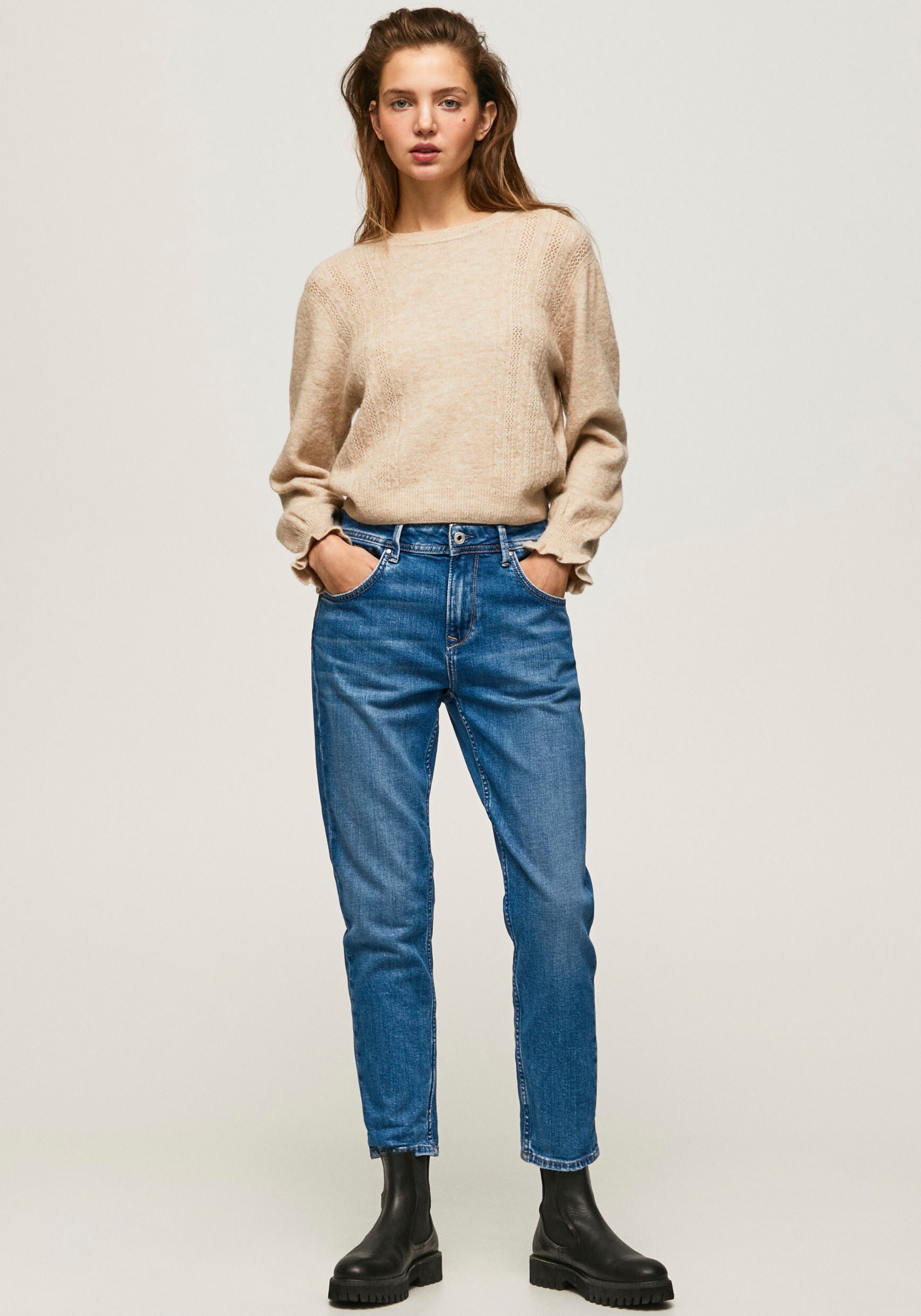 Pepe Jeans Boyfriend-Jeans »VIOLET«, im lässigen Boyfriend-Style