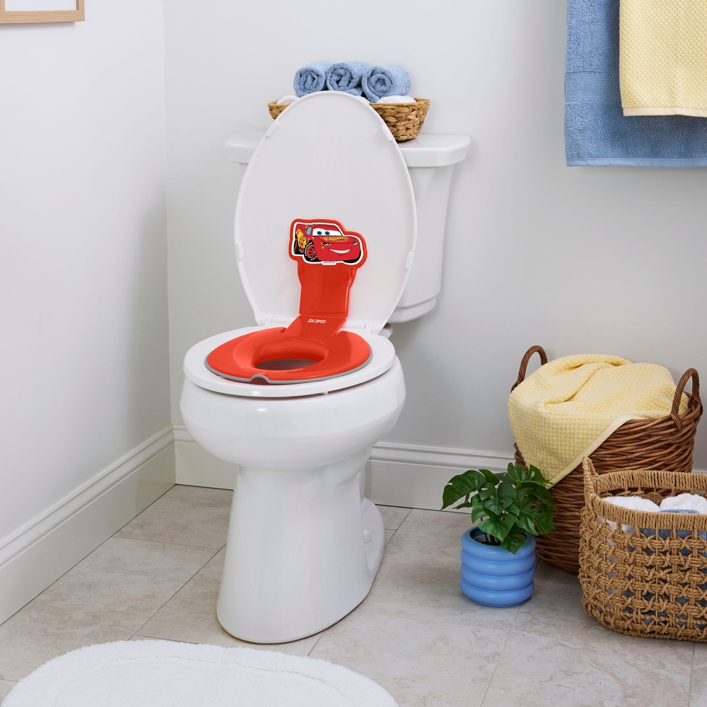Bright Starts Toilettentrainer »Disney Baby Flip & Sit Toilettensitz - Cars«