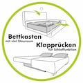 Jockenhöfer Gruppe Schlafsofa »Yann«, inklusive Bettfunktion, Stauraum/Bettkasten, Wellenfederung