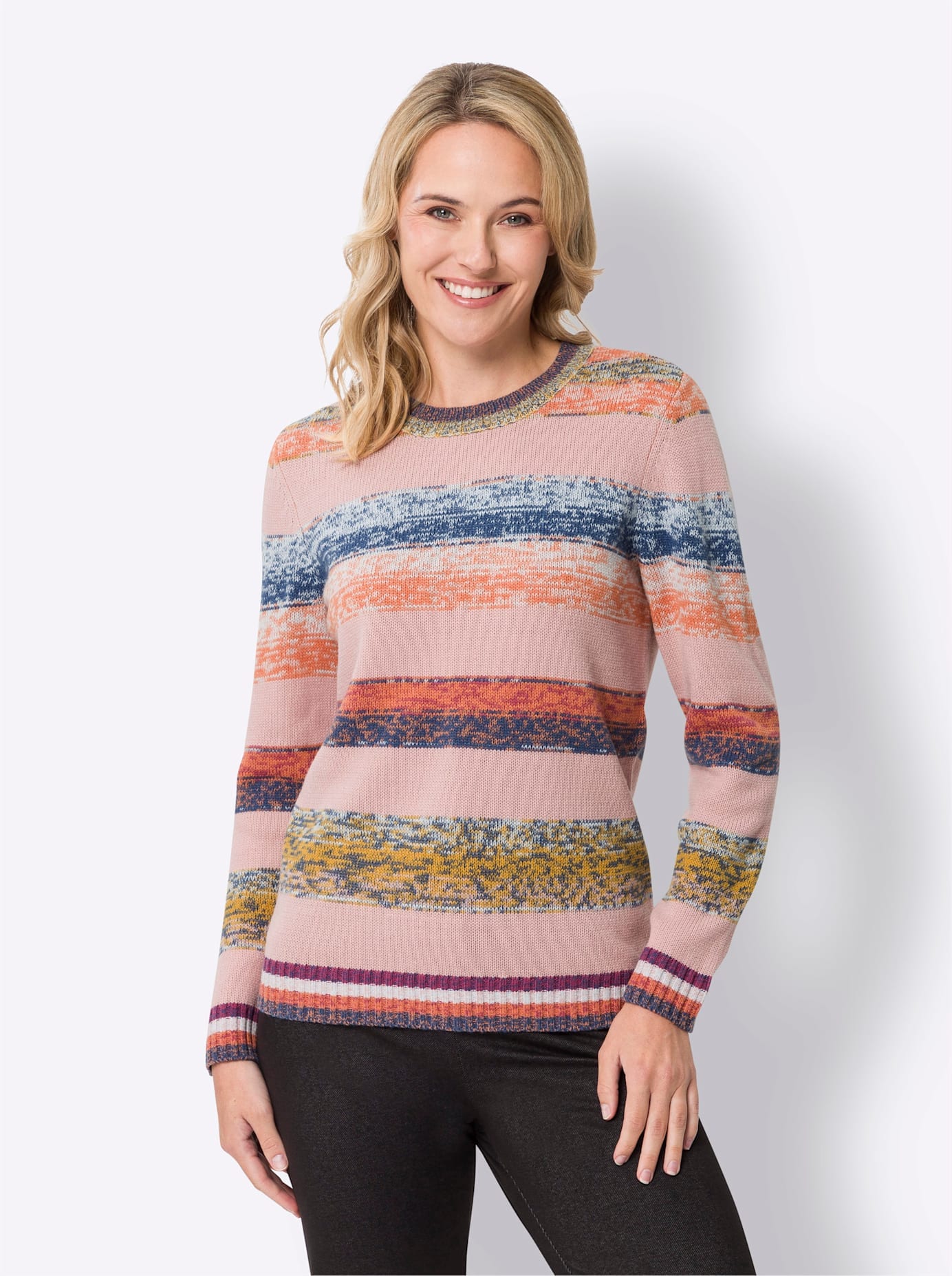 Classic Basics Rundhalspullover »Langarm-Pullover«
