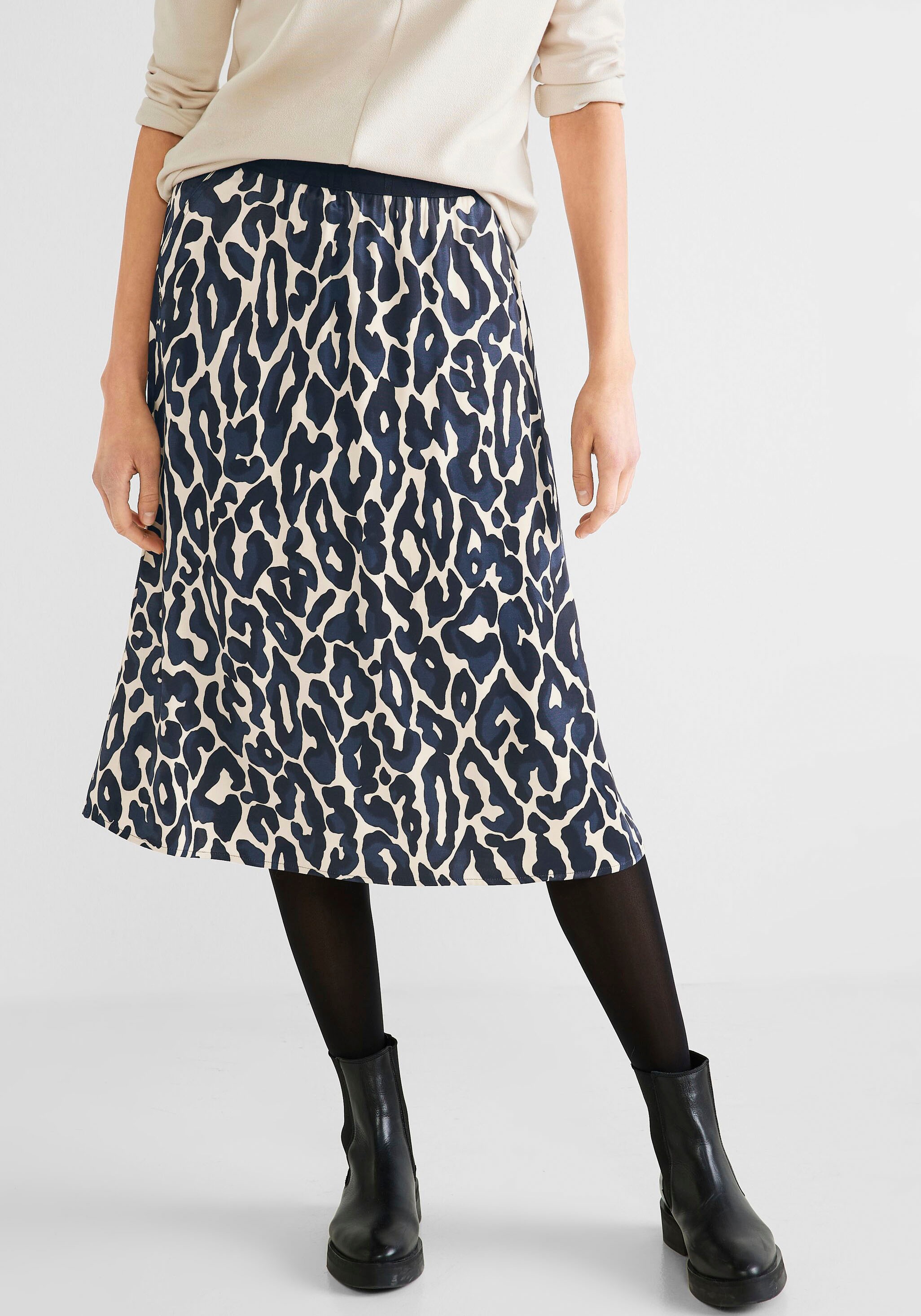 STREET ONE Midirock in Leo Print