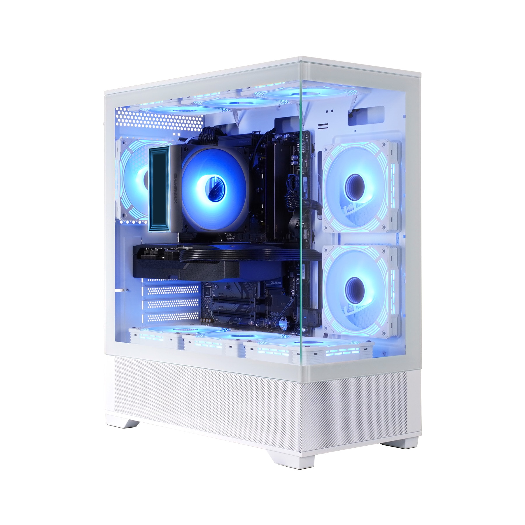 GAMEMAX Gaming-PC »Vista AW 8033 AMD Ryzen 5 9600X 16GB DDR5 1TB SSD RX 9070« Windows 11, DDR5 RAM