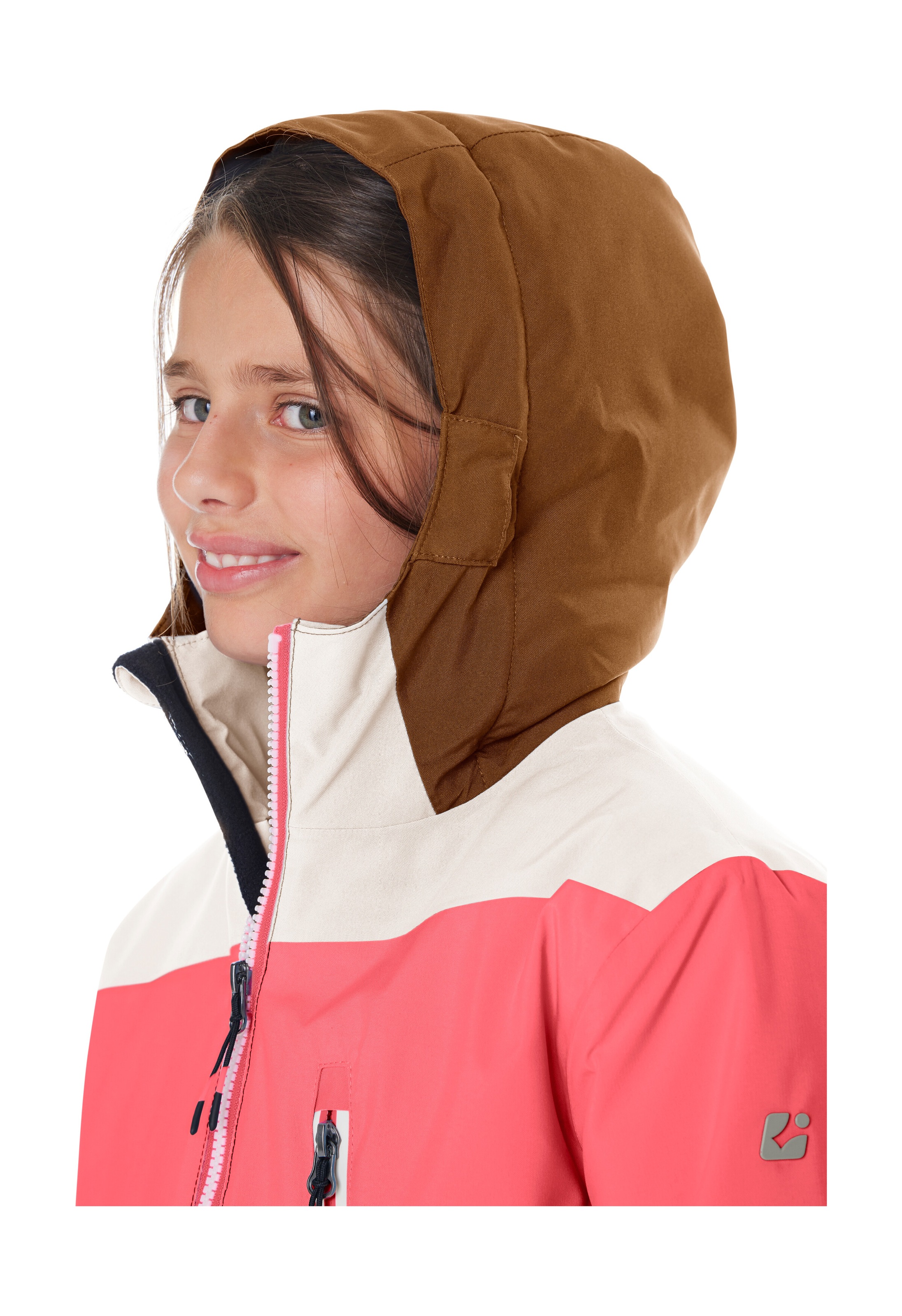 Killtec Skijacke »KSW 331 GRLS SKI JCKT« Atmungsaktive, wasserdichte Jacke mit Fleece-Innenseite, Skipasstasche