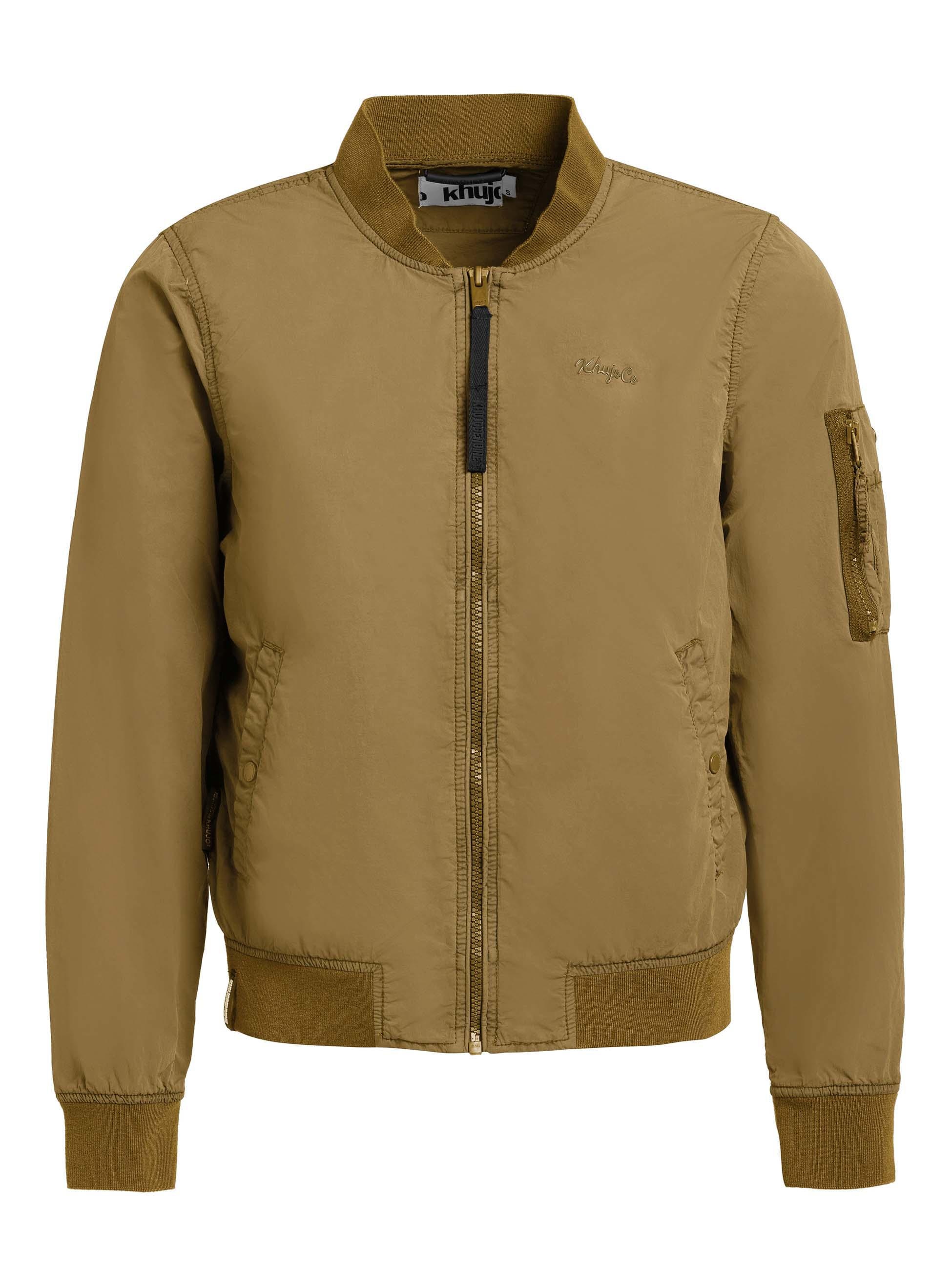 khujo Bomberjacke »Bomberjacke Denz« ohne Kapuze Matte Damen Übergangsjacke mit Bündchen