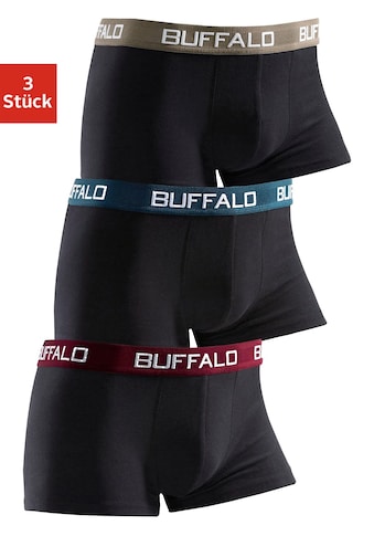 Buffalo Boxer, (3 St.), mit kontrastfarbenen Bündchen kaufen