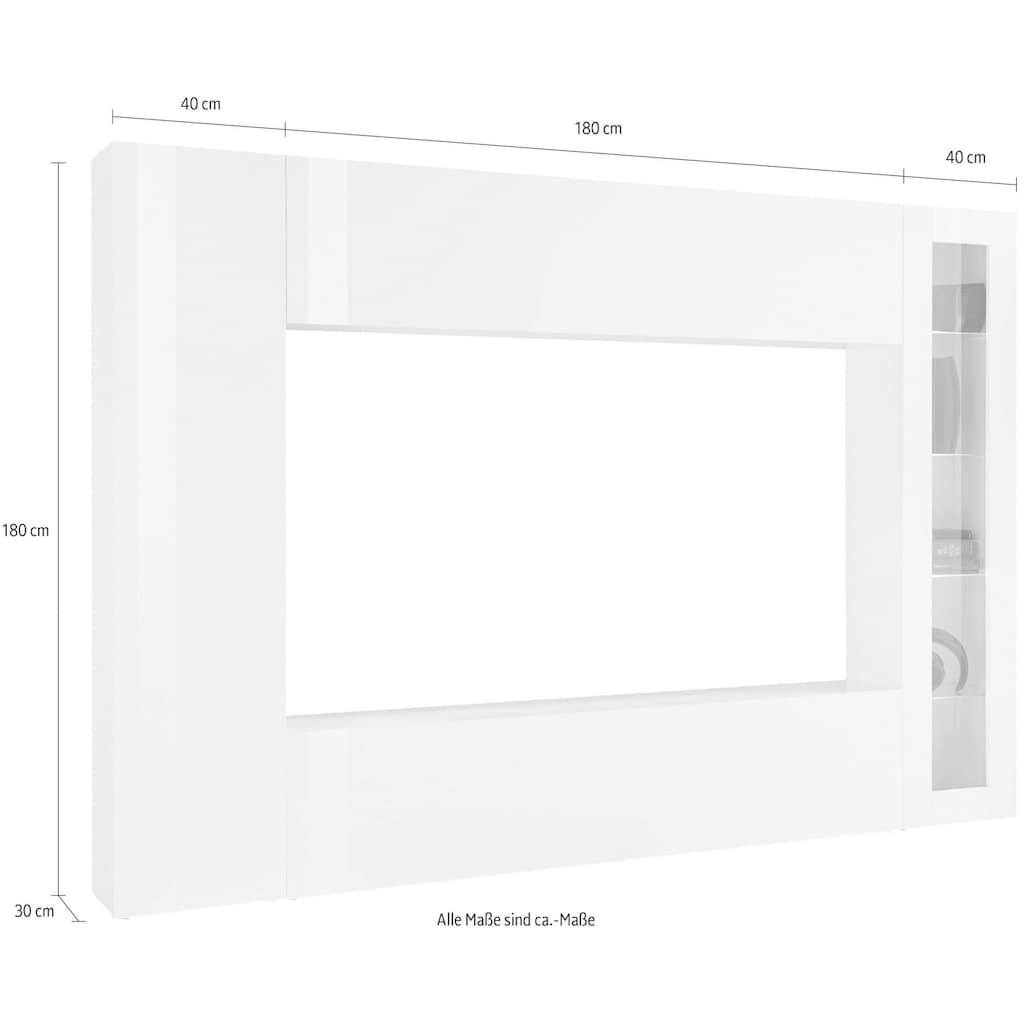 INOSIGN Wohnwand »Maruska«, (Set, 4 St.)