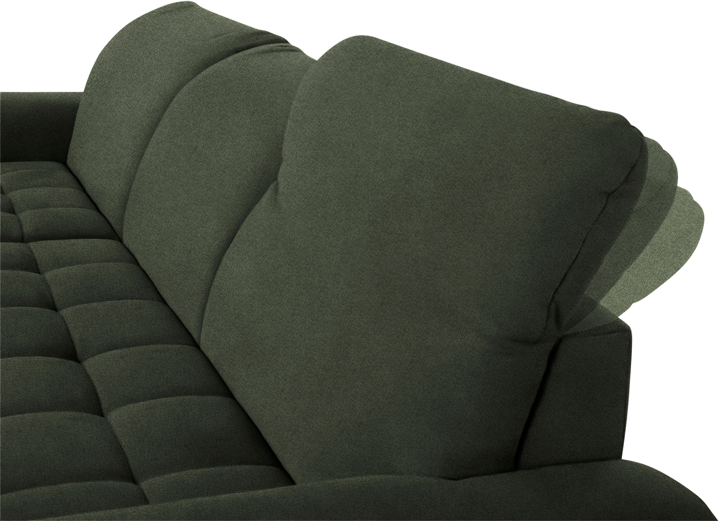 DOMO collection Ecksofa »Franzi L-Form«, wahlweise mit Kopfteilverstellung (dann Tiefe: 170 cm)