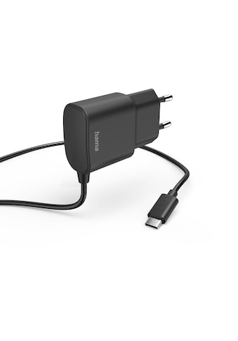 Smartphone-Ladegerät »Ladegerät mit USB C Anschluss, 12 W, 1,0 m, Schwarz«