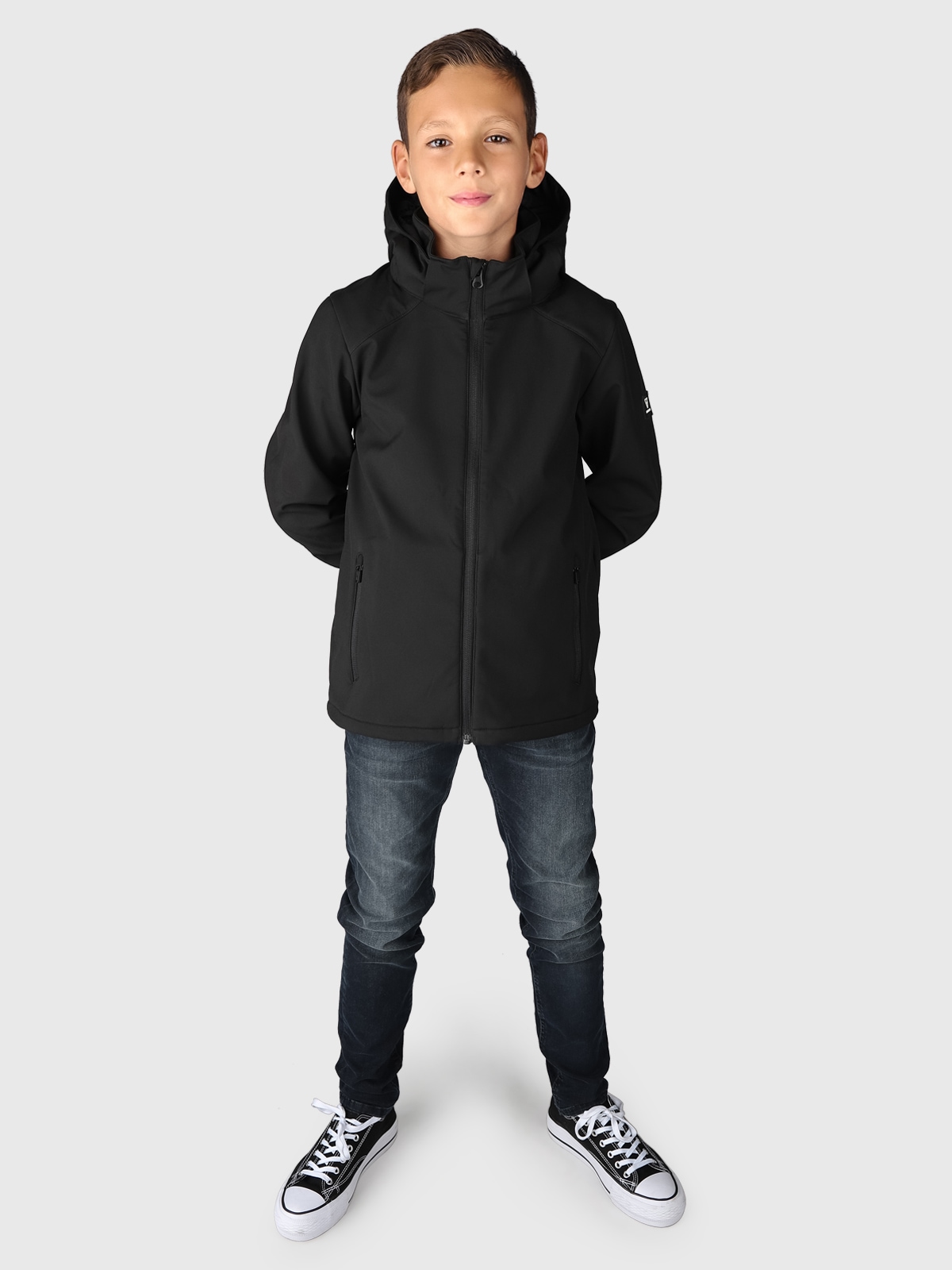 Brunotti Softshelljacke »Mippy Boys Softshell Jacket«, mit Kapuze