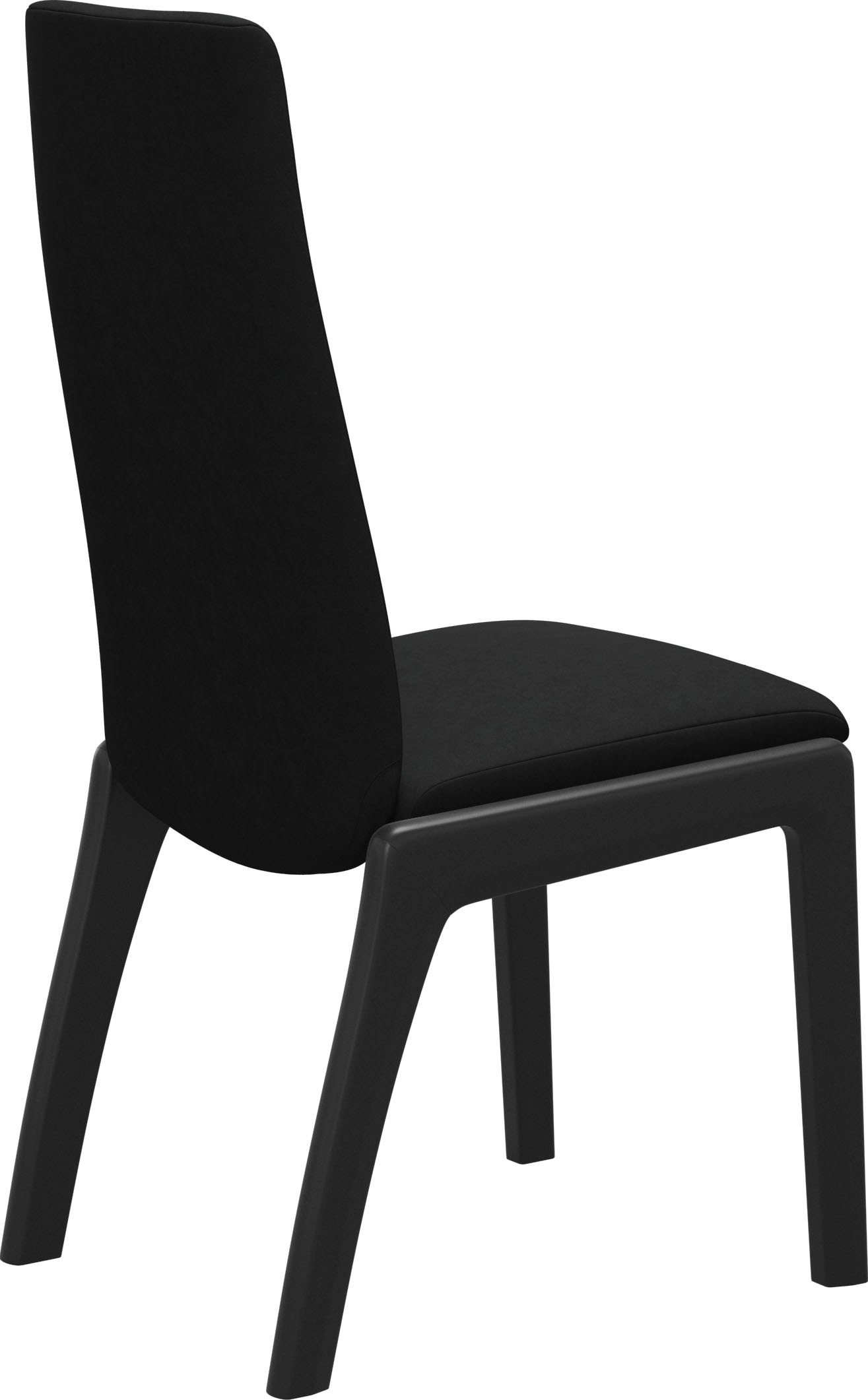 Stressless® Polsterstuhl »Laurel« () Low Back, Größe L, mit abgerundeten Beinen in Schwarz