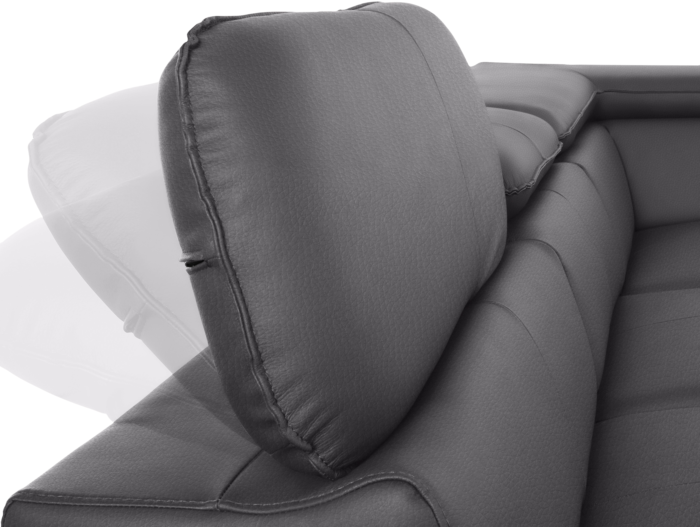 COTTA Ecksofa »Driver L-Form«, mit Kopfteilverstellung, wahlweise mit Bettfunktion & Bettkasten