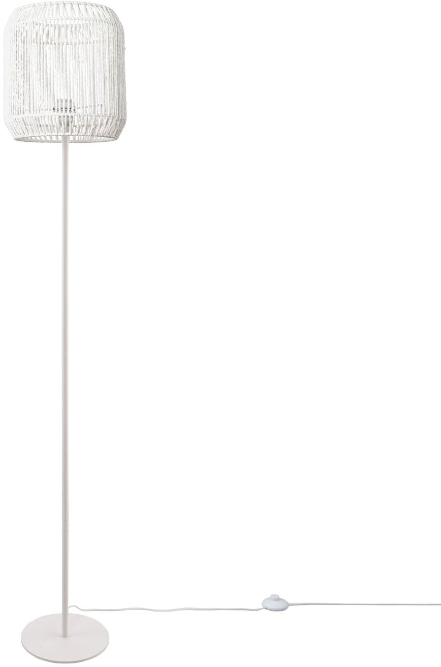 Paco Home Stehlampe »Pedro«, 1 Garantie mit Schlafzimmer | E27 Jahren XXL Boho Korb Optik flammig-flammig, LED online Wohnzimmer kaufen 3 Modern